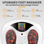 CINCOM Foot Massager for Neuropathy - Electronic Muscle Stimulator for Circulation and Pain Relief