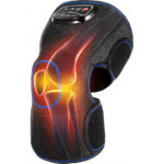 CINCOM Knee Massager with Heat, Air Compression Leg Knee Brace for Arthritis and Circulation Heated Knee Brace Wrap for Injury and Joint Recovery (Single Unit)