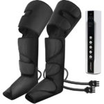 CINCOM Leg Massager for Circulation and Pain Relief, Air Compression Foot Leg Calf Thigh Massage with 2 Extensions and 3 Modes & 3 Intensities Gifts for Mom Dad Friends